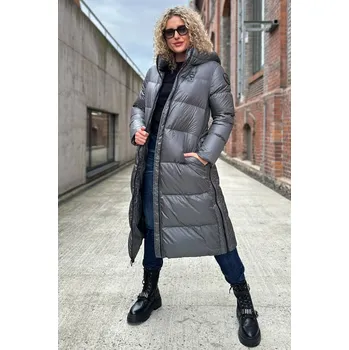 Dámský zimní kabát BLAUER 25WBLDK03161 šedá Velikost: M