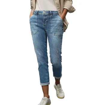 Dámské džíny Dámské boyfriend džíny Street One 379747 medium blue velikost 25/28