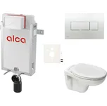 Cenově zvýhodněný závěsný WC set Alca k zazdění + WC S-Line S-line Pro SIKOAP5