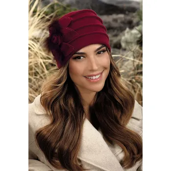 Čepice KRUMLOVANKA W-0801 vínová