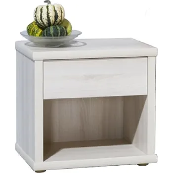 Noční stolek Noční stolek BMB úzký imitace dřeva Dekor: Dub bardolino