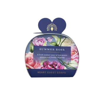 Mýdlo English Soap Company Summer Rose Sada tuhých mýdel, 3x20 g