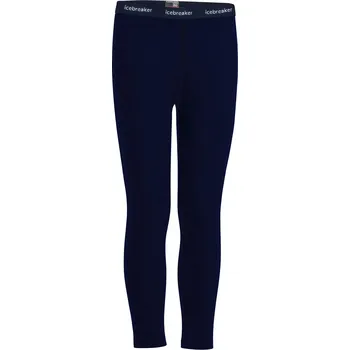 Dětské termoprádlo dětské merino spodky ICEBREAKER Kids 260 Tech Leggings, Midnight Navy velikost: 3