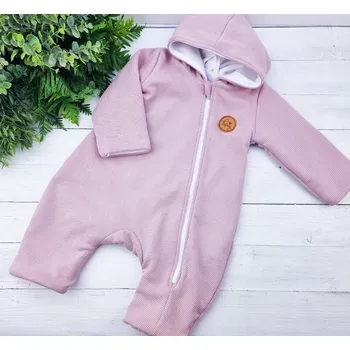 Dětský overall Kulišárny Zateplený overal s fleecem WAFLE PURPLE VELIKOST: 74