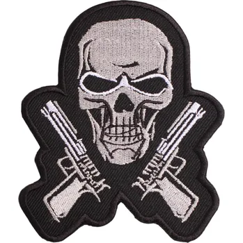 Nášivka TXR Moto nášivka Lebka - Pistols