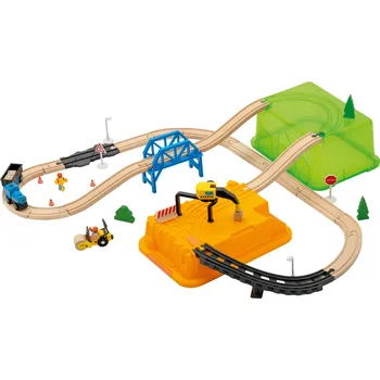 Dřevěná hračka lupilu® Dřevěná železnice