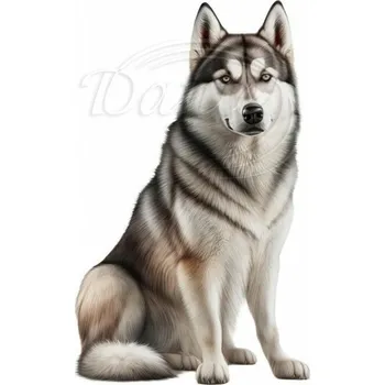 Textilní nažehlovací páska Dante Nažehlovačka Husky - 4 x 6 cm