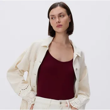 Dámský svetr Reserved - Top s vysokým podílem viskózy - hnědá - ZR396-83X - ZR396-83X-M-2