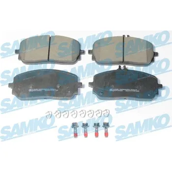 Brzdová destička Sada brzdových destiček, kotoučová brzda SAMKO 5SP2135