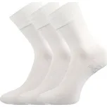 3PACK ponožky Lonka bílé (Bioban) XL Možnost vrácení zboží ZDARMA do 120 dnů!