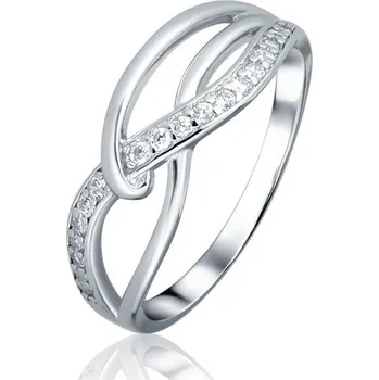 Prsten Prsten JVD SVLR1255XH2BI stříbrný