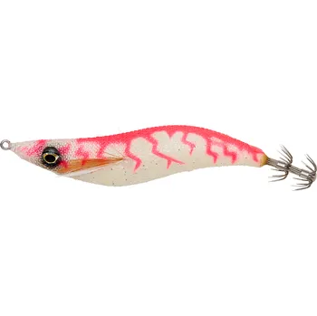 Umělá nástraha Savage Gear Super Cast Egi Pink Chaos - 10,5 cm 19 g
