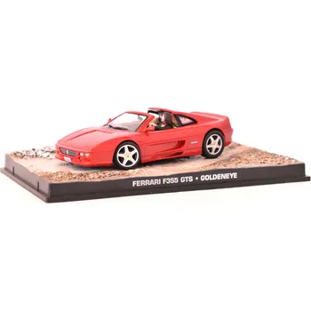 autíčko Edicola Ferrari F355 GTS Spider 1995 James Bond 1:43 časopis s modelem Ferrari F355 GTS Spider - kovový model auta