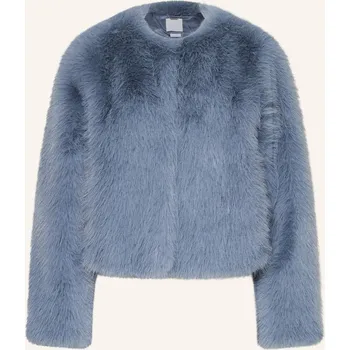 Dámský blejzr Rich & Royal Dámská Bunda Z Umělé Kožešiny, tmavě modrá, 36