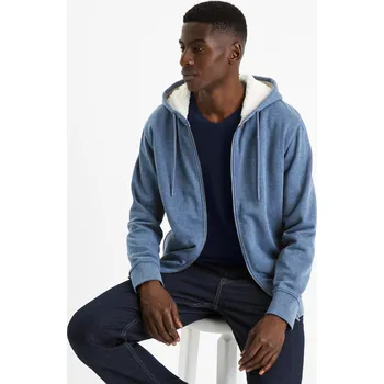 Pánská mikina Celio Zateplená mikina Fesherpax 1135500 Modrá XL