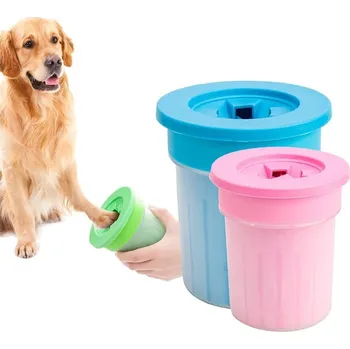 Pelíšek pro psa dobirkov.cz Silikonový čistič tlapek pro psy, malý, 15 cm x 11 cm - mix barev