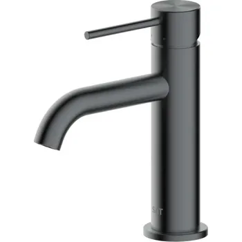Vodovodní baterie Umyvadlová baterie SAT Aurum bez výpusti broušený gun metal SATBAUR271BGM