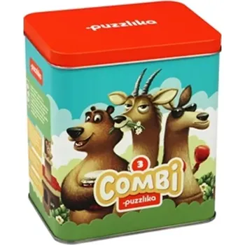 3D puzzle CUBIKA Puzzle Combi III Lesní zvířátka
