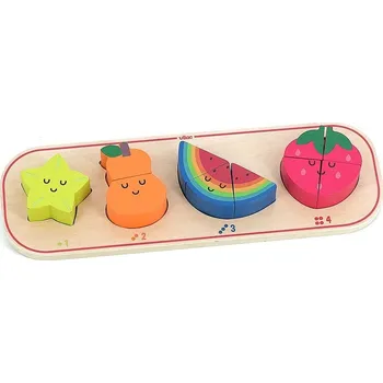 Vilac Vkládací puzzle Učím se počítat ovoce Sarah Betz