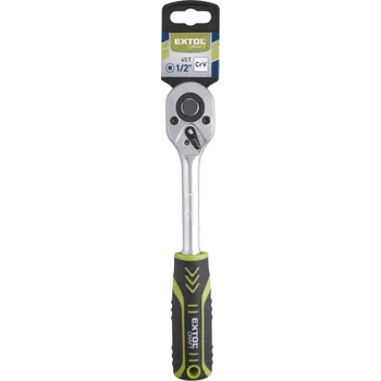 Ruční nářadí ráčna, 45 zubů, 1/2', L 260mm, CrV