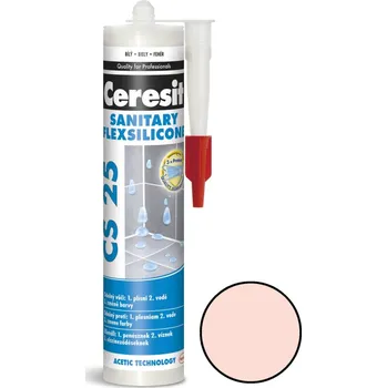 stavební silikon Silikon Ceresit CS 25 rosa 280 ml CS2531
