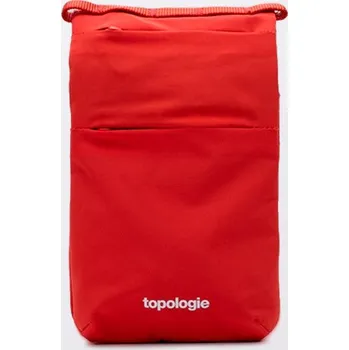 Pouzdro na mobilní telefon Topologie Phone Sacoche Red Tech Sateen