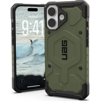 Pouzdro na mobilní telefon Urban Armor Gear Ochranný kryt na iPhone 17 - UAG, Pathfinder MagSafe Olive
