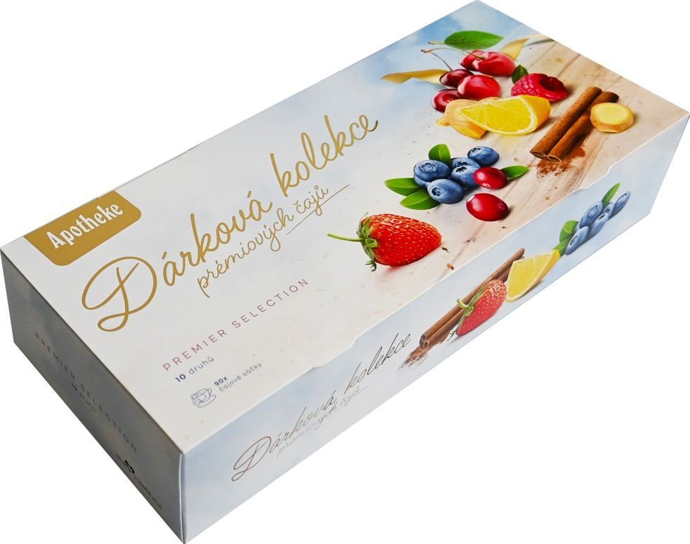 Apotheke Dárková kolekce prémiových čajů 90ns ( 10x9ns )