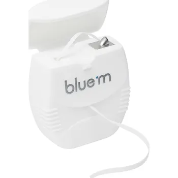 Dentální hygiena Bluem® dentální voskovaná páska (mint), 50m