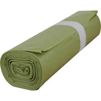 Pytle na odpadky Pytel na odpad LDPE 700x1100/0,04 - žlutý, 10 ks