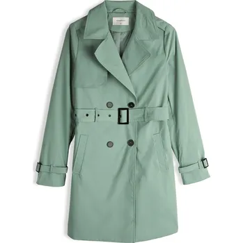 Dámské oblečení GATE Dvouřadý trenčkot s páskem 34 625-0234/416