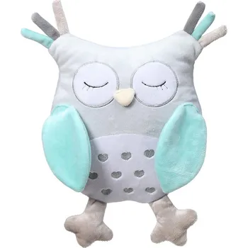 plyšák BABYONO Plyšová sova Sofia modrá