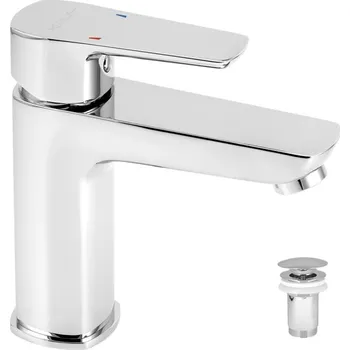 Vodovodní baterie Umyvadlová baterie Novaservis Metalia 58 s výpustí chrom 58003,0