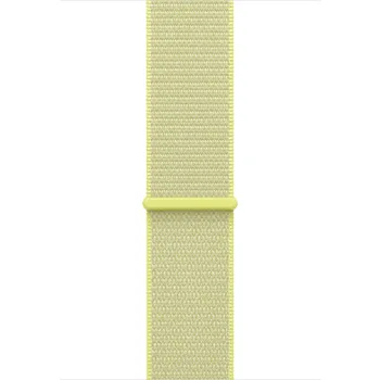 Chytré hodinky Řemínek pro Apple Watch 44/45/46/49 mm Apple neonově žlutý provlékací sportovní