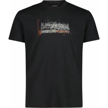 Pánské tričko CMP T-Shirt tričko - 0 - šedá - 52