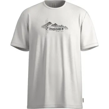 Pánské tričko Pánské tričko Maloja WEISSEGGM. - bílá S