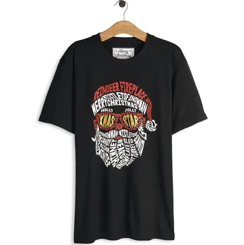 Pánské tričko GATE Bavlněné tričko s vánočním potiskem L 525-0111/89