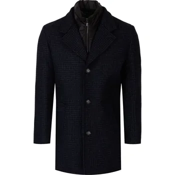 FERATT Pánský kabát ANTONIO 25 II tmavě modrý Velikost: 50