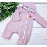 Kulišárny Zateplený overal s fleecem WAFLE PURPLE VELIKOST: 50-56