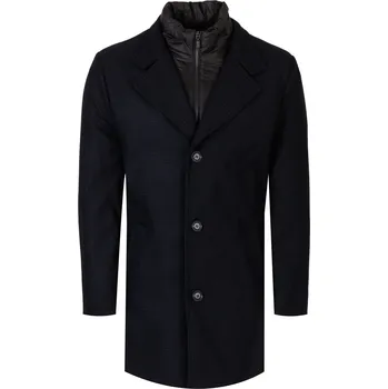 Pánský kabát FERATT Pánský kabát ANTONIO 25 tmavě modrý Velikost: 52