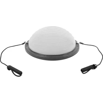 podložka na cvičení Aga Balanční podložka 58 cm Šedá + DÁREK