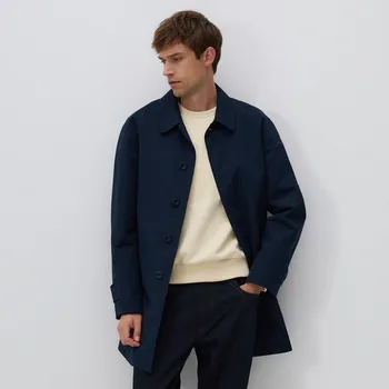 Reserved - Plášť z nepromokavé látky - tmavomodrá - 7105H-59X - 7105H-59X-XXL