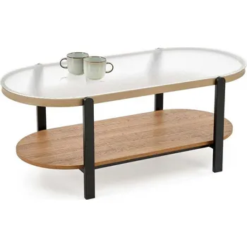 Konferenční stolek Halmar Kamala V-CH-KAMALA-LAW přírodní/černý