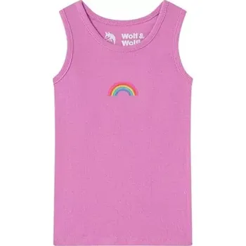 Dívčí tílko Dětské spodní tílko WOLF S2561 sv.fialové vel.134/140