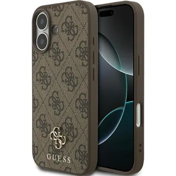 Pouzdro na mobilní telefon Guess Guess 4G Small and Classic Logo MagSafe pro Apple iPhone 17 14
