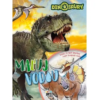 Slovenský jazyk Maľuj vodou Dinosaury