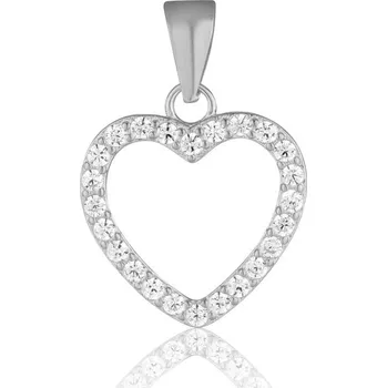 Přívěsek Přívěsek JVD SVLP0931SD5BI00 stříbrný