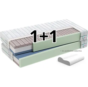 Matrace Massivo.cz Ortopedická matrace Ortho-Senior 120x200 cm, 1+1 zdarma Potah matrace: Standardní