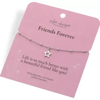 Náramek Hot Diamonds Silver Whisper SWB015 20 cm