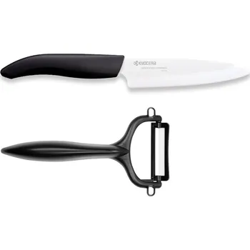 Kuchyňský nůž Kyocera základní sada FK110CP10BK černá Základní sada, univerzální keramický nůž a škrabka, černá Starter Set Black